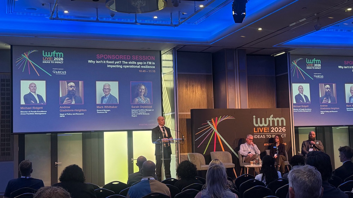 Panel session on the skills gap in FM at IWFM Live! 2026