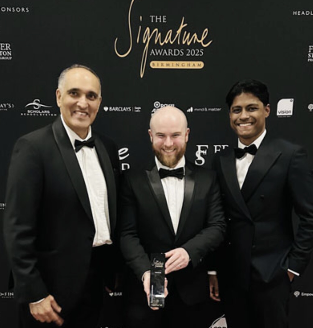 Envirotech FM team at the Signature Awards 2025 Birmingham